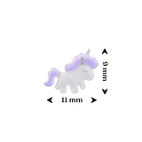 Earrings Violet Unicorn