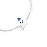 Bracelet on chain BOO the ghost - UmaUmi