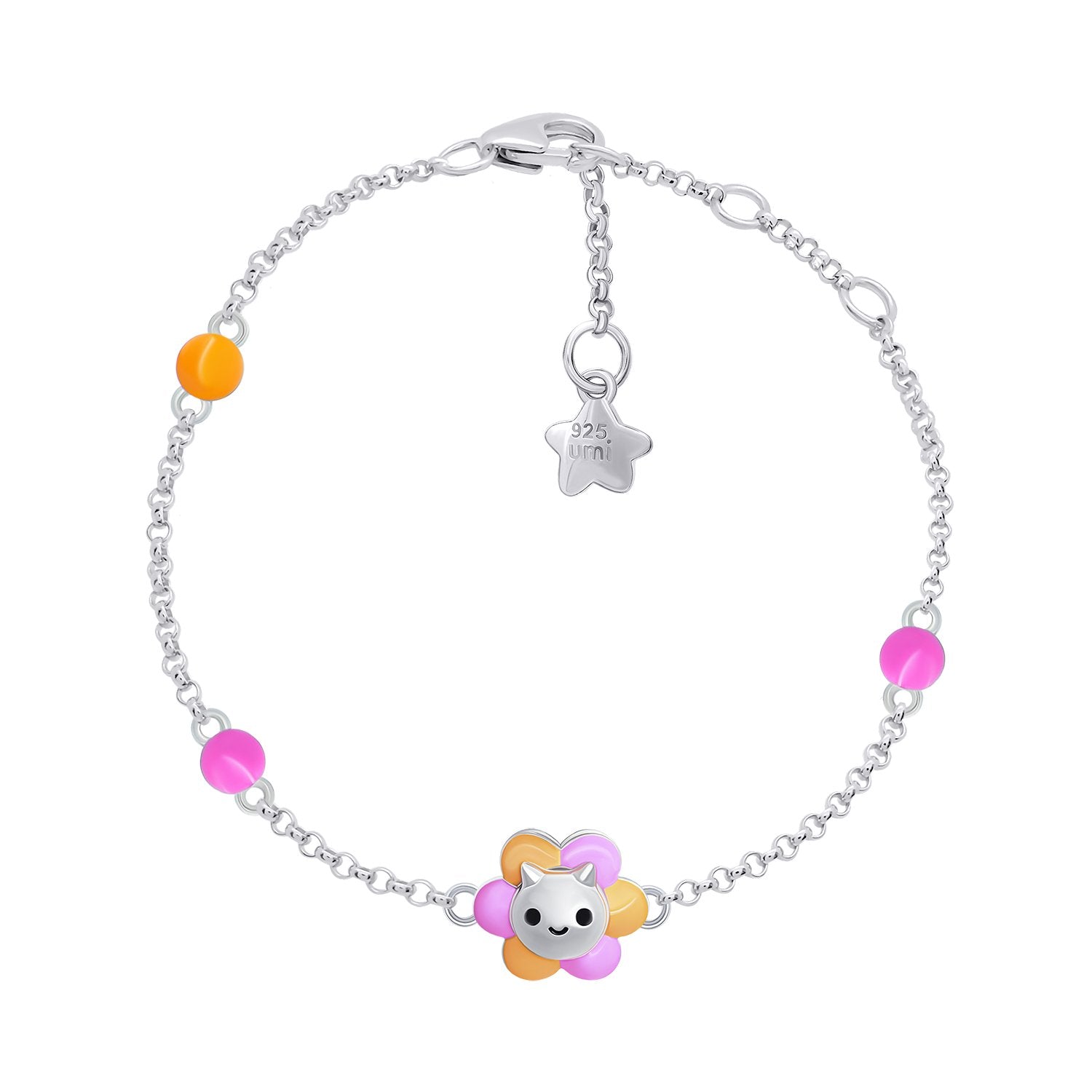 Bracelet on chain BUN the flowerlion - UmaUmi