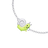 Bracelet on chain WOP the snail - UmaUmi