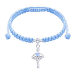 Braided bracelet Blue Ballerina - UmaUmi