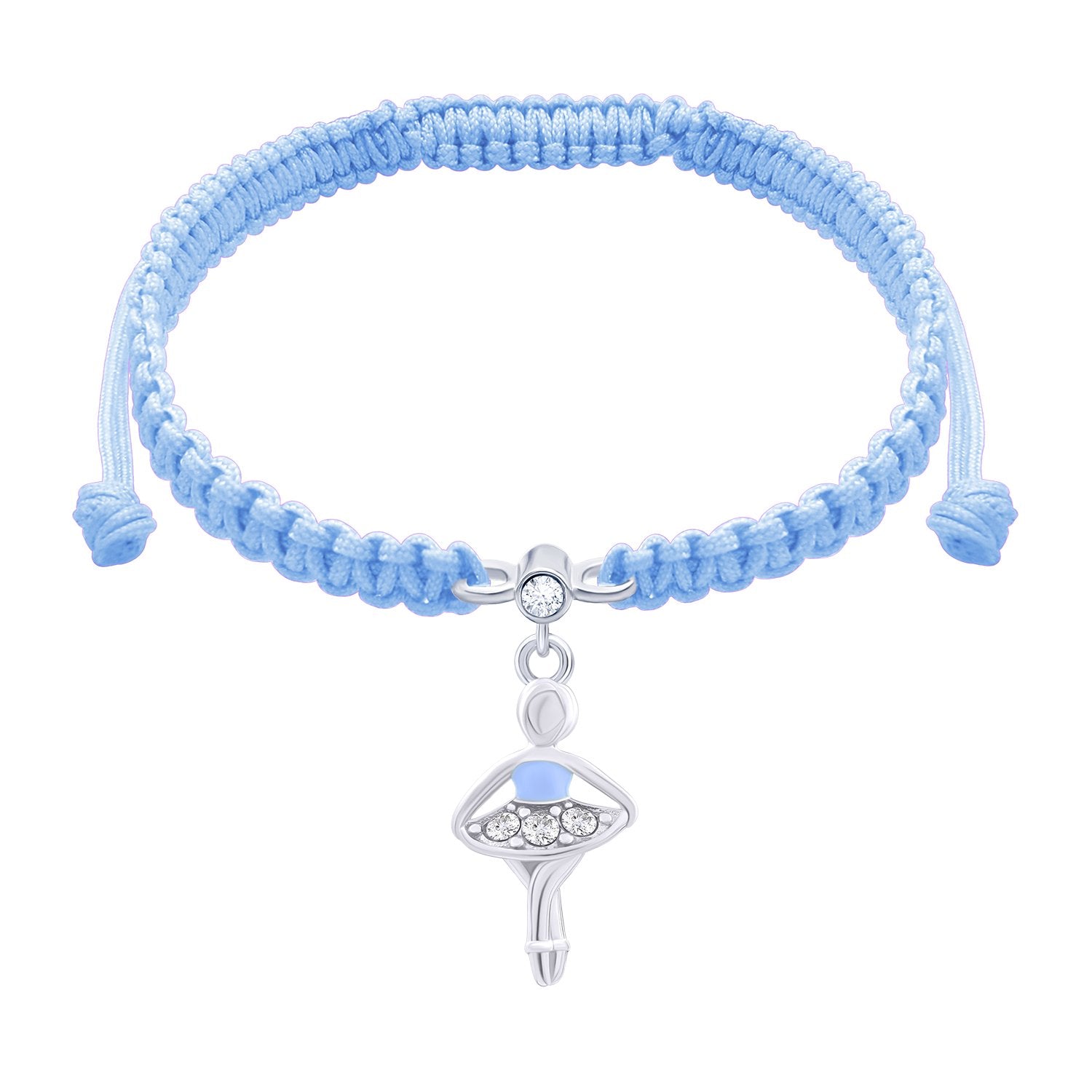 Braided bracelet Blue Ballerina - UmaUmi