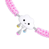 Braided bracelet LAA the cloud - UmaUmi