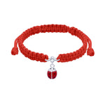 Braided bracelet Ladybug - UmaUmi