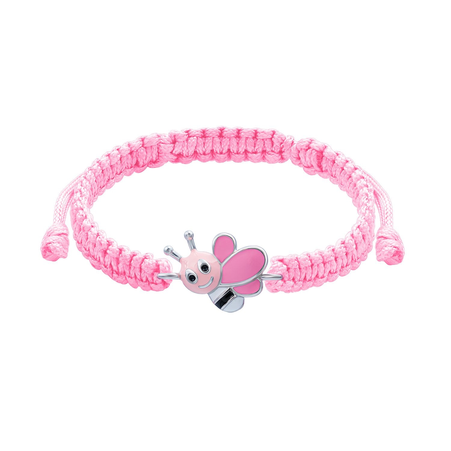 Braided bracelet Pink Marry Bee - UmaUmi