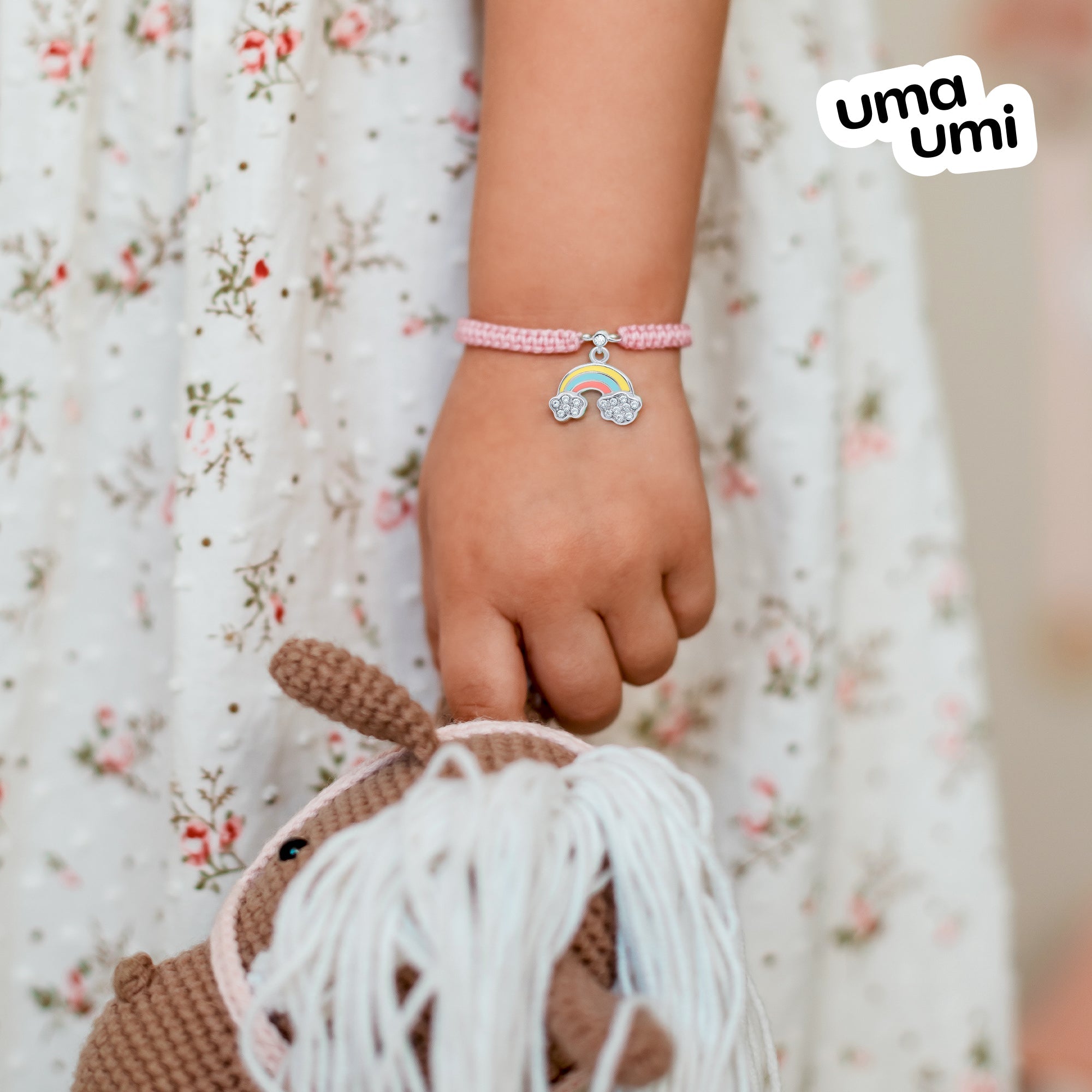 Braided bracelet Rainbow - UmaUmi