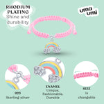 Braided bracelet Rainbow - UmaUmi