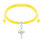 Braided bracelet Yellow Ballerina - UmaUmi