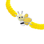 Braided bracelet Yellow Marry Bee - UmaUmi