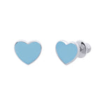 Earrings Blue Heart - UmaUmi