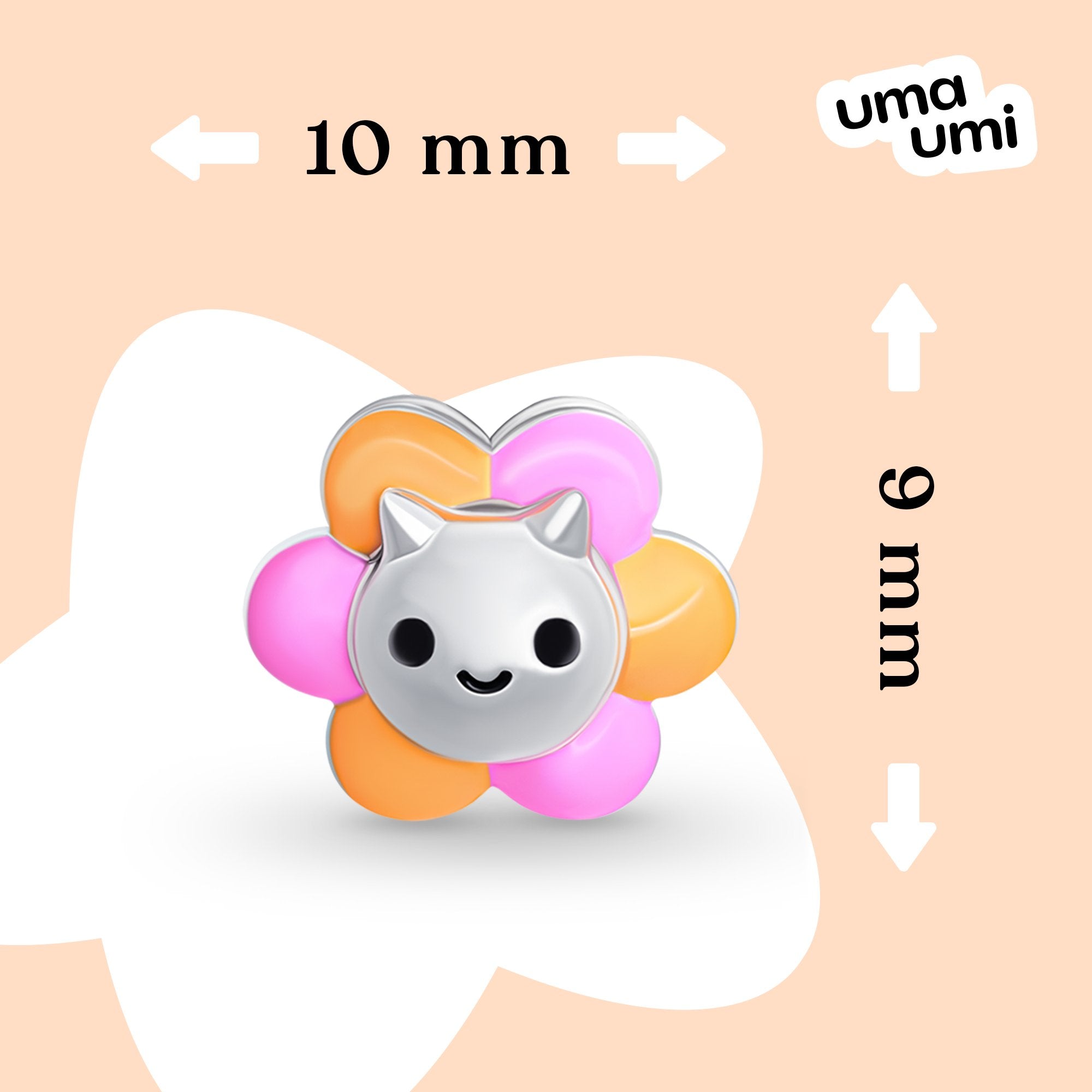 Earrings BUN the flowerlion - UmaUmi