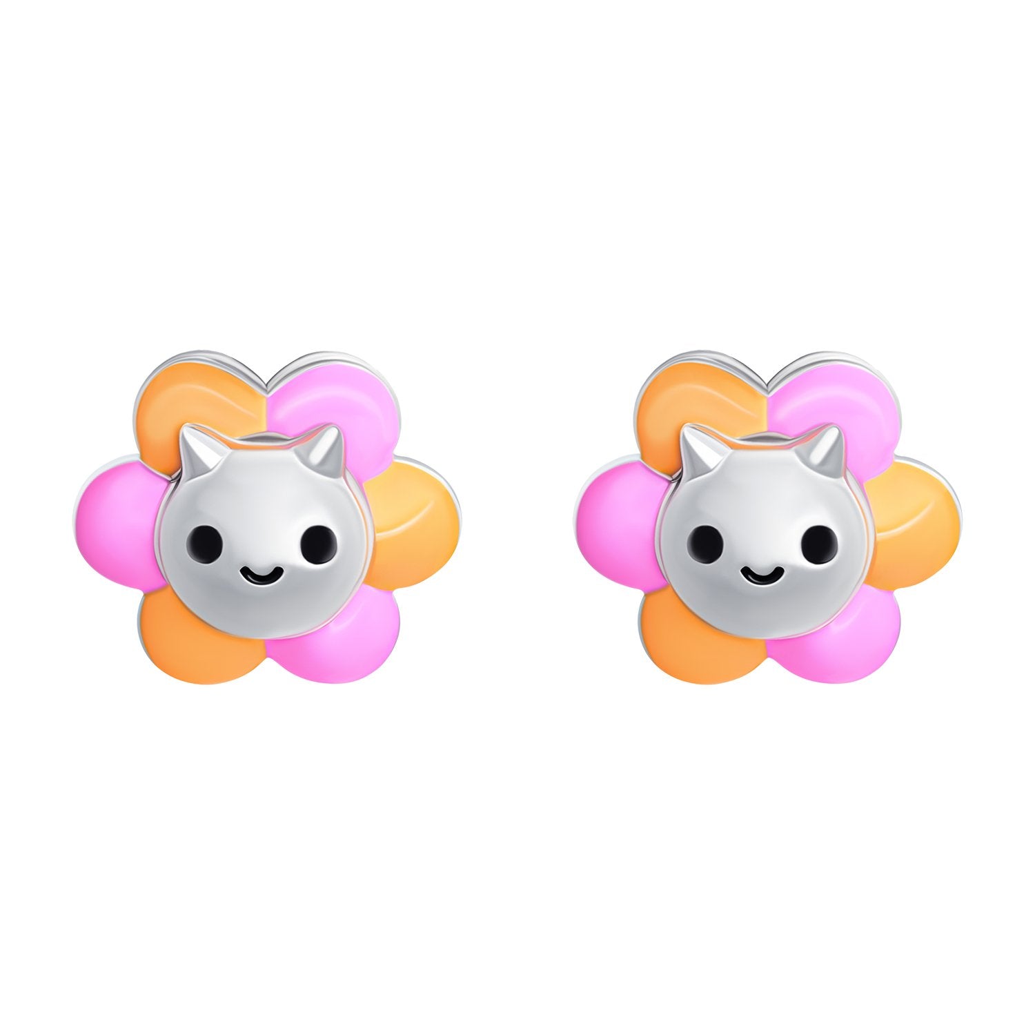 Earrings BUN the flowerlion - UmaUmi