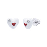 Earrings Heart in Heart - UmaUmi