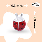 Earrings Ladybug - UmaUmi