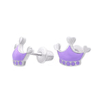 Earrings Violet Crown - UmaUmi