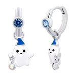 Earrings with pendants BOO the ghost - UmaUmi