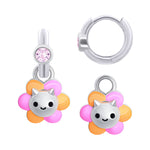 Earrings with pendants BUN the flowerlion - UmaUmi