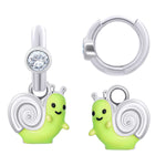 Earrings with pendants WOP the snail - UmaUmi