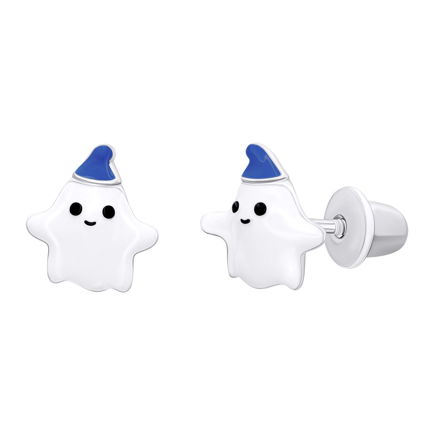 Jacket earrings BOO the ghost - UmaUmi