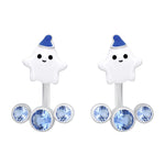 Jacket earrings BOO the ghost - UmaUmi