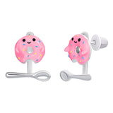 Jacket earrings YAM the donut - UmaUmi