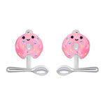 Jacket earrings YAM the donut - UmaUmi