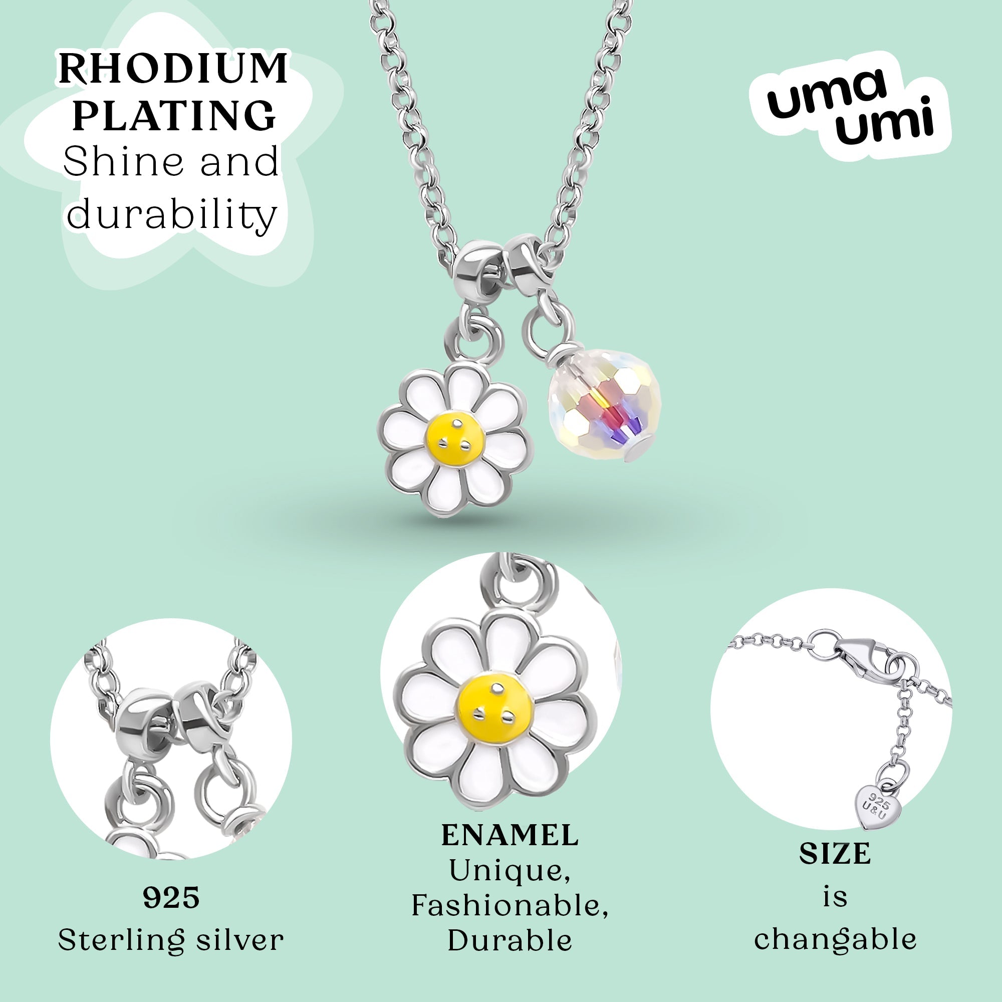 Necklace Chamomile - UmaUmi