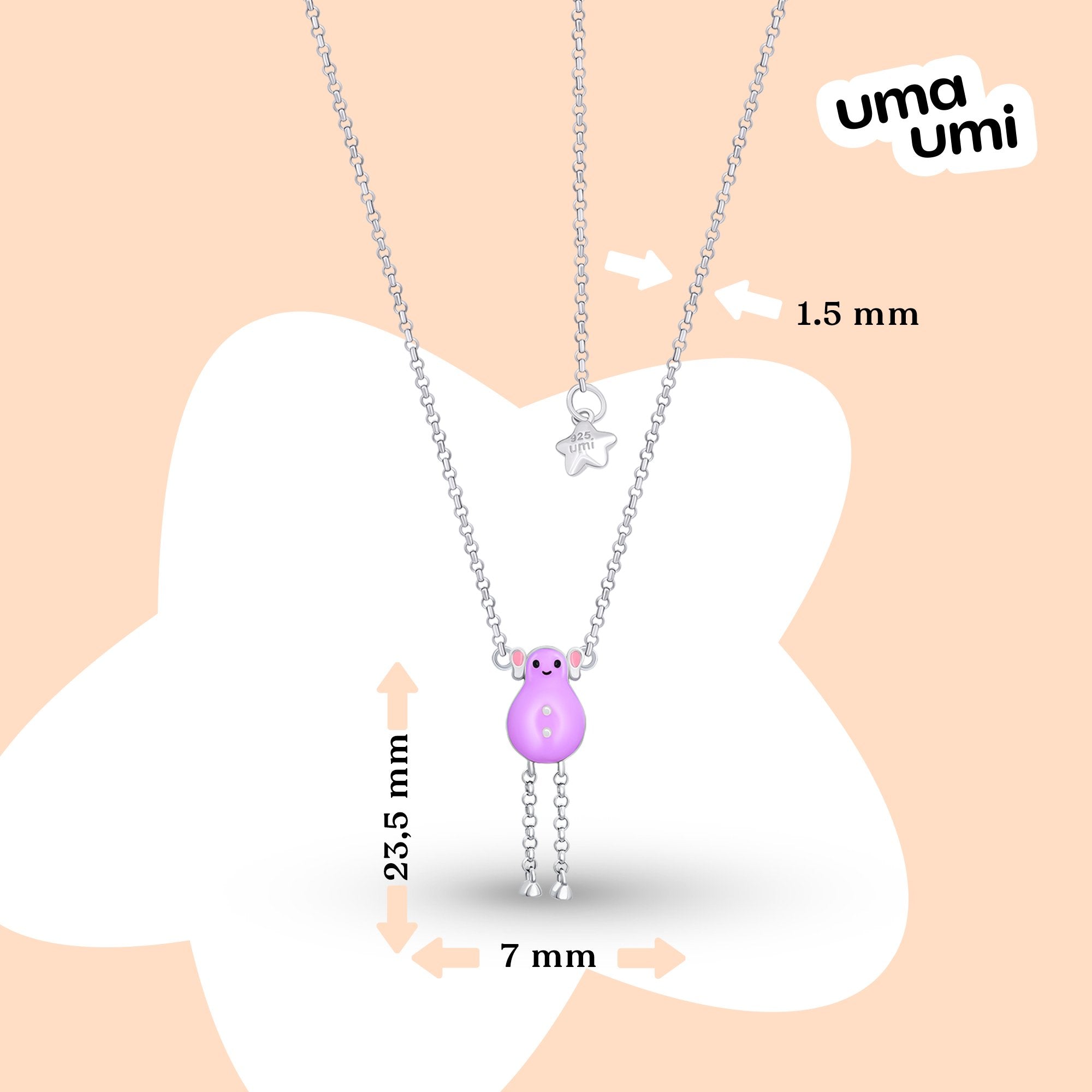 Necklace LIL the earleg - UmaUmi