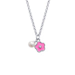 Necklace Pink Flower - UmaUmi