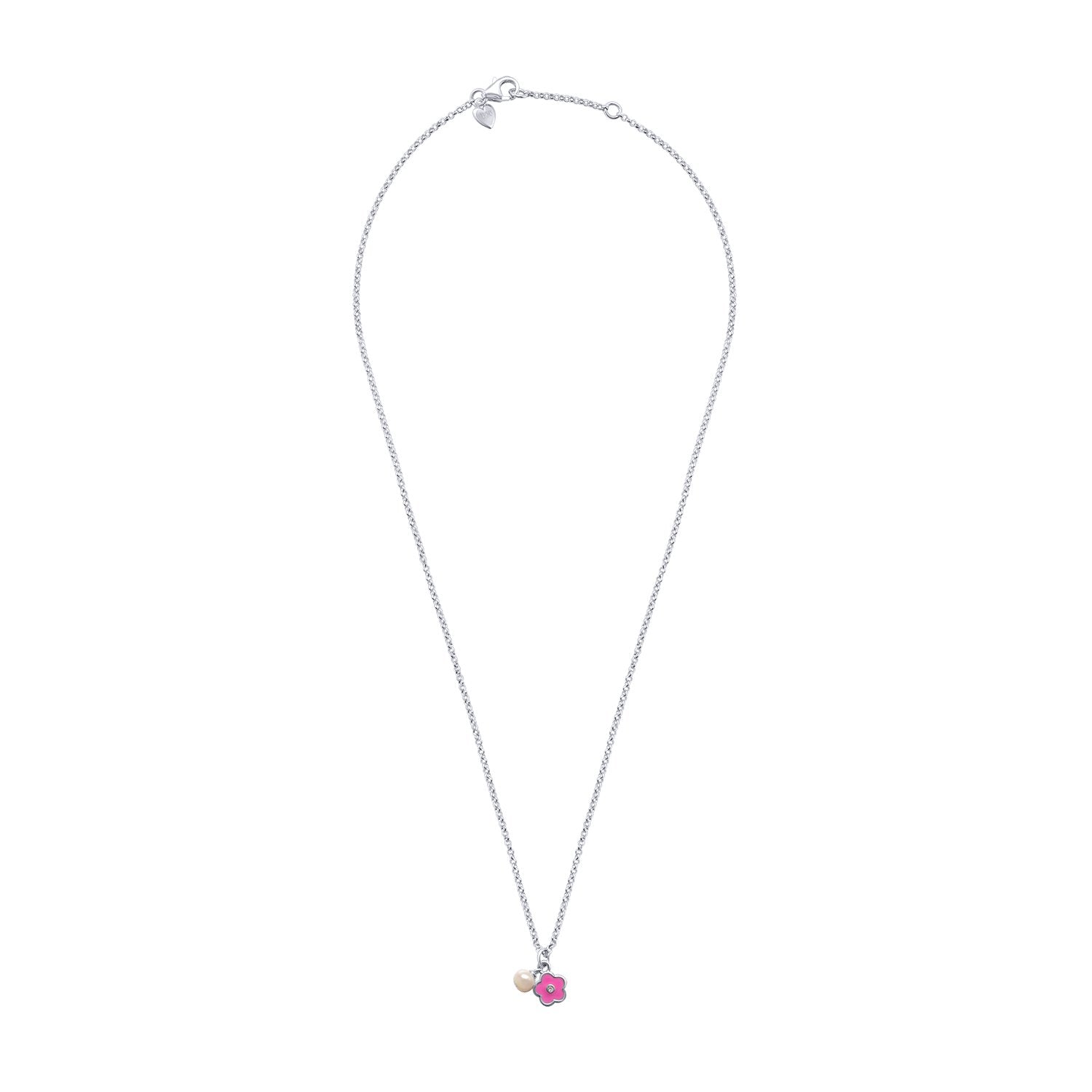 Necklace Pink Flower - UmaUmi