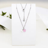 Necklace Pink Flower - UmaUmi