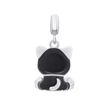 Pendant Black Cat with a Paw - UmaUmi