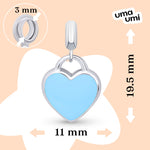 Pendant Blue Heart - UmaUmi