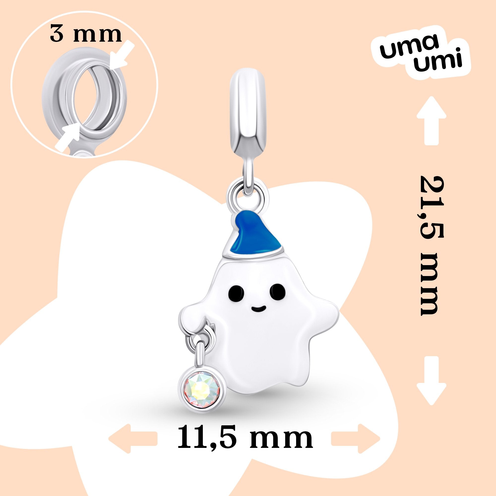 Pendant BOO the ghost - UmaUmi