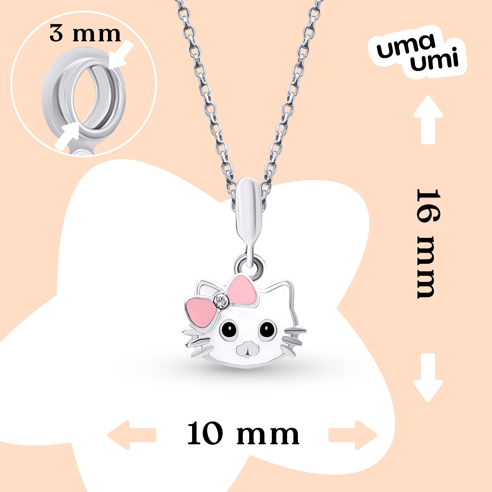 Pendant Kitty - cat - UmaUmi