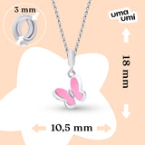 Pendant Pink Butterflies - UmaUmi