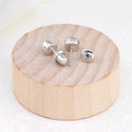 Silver screw back for stud earrings - UmaUmi