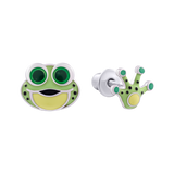 Earrings Frog with a Paw