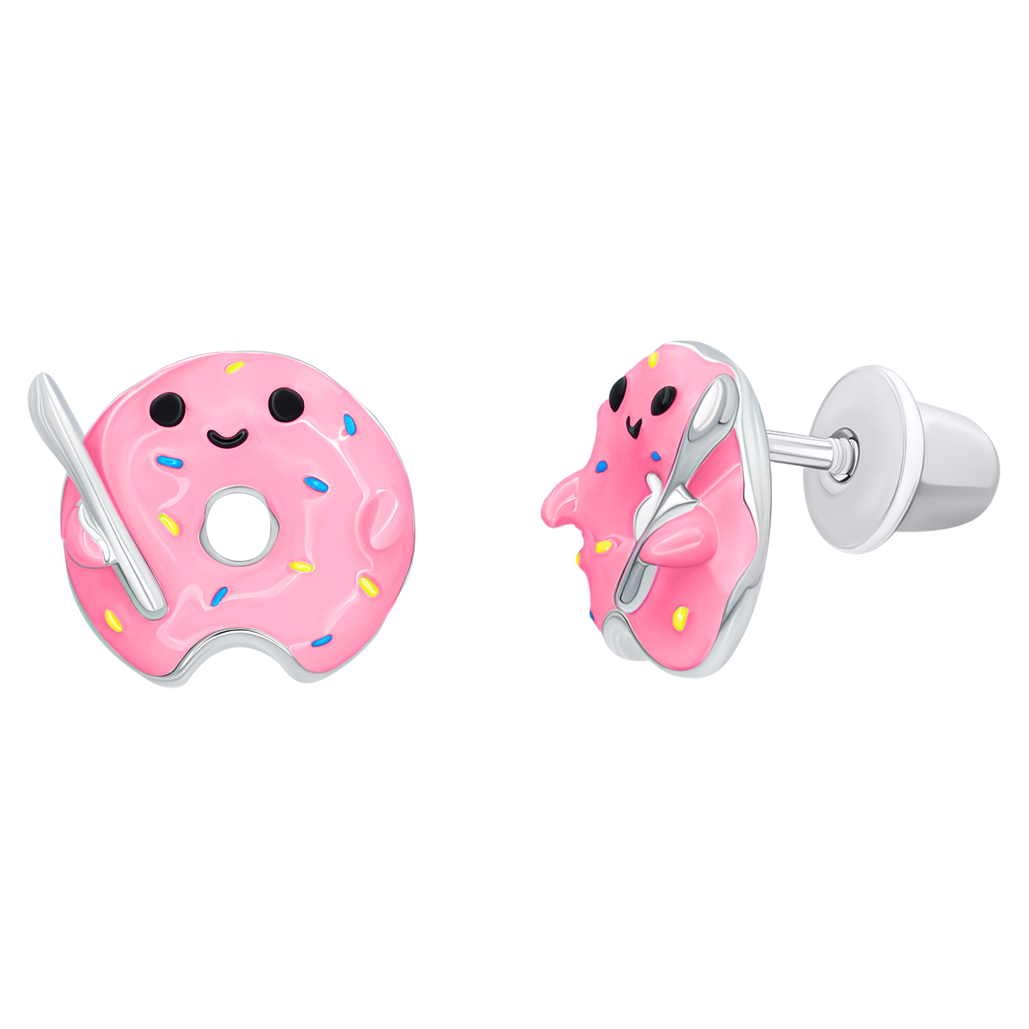 Earrings YAM the donut