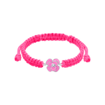 Braided bracelet Pink Peony
